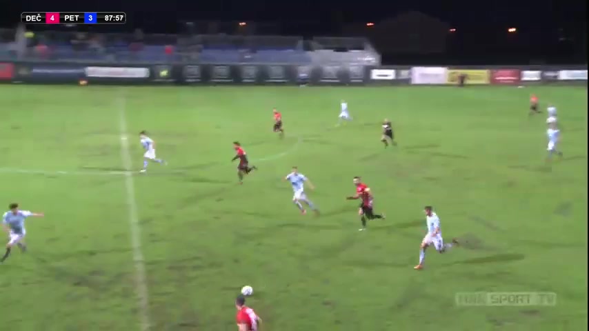 MNE D1 Decic Tuzi Vs OFK Petrovac Zaim Divanovic Goal in 89 min, Score 4:4