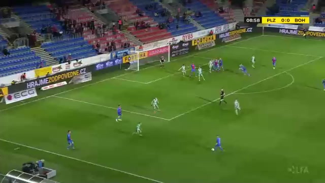 CZE D1 FC Viktoria Plzen Vs Bohemians 1905 9 phút Ludek PernicaVào, ghi bàn 1:0