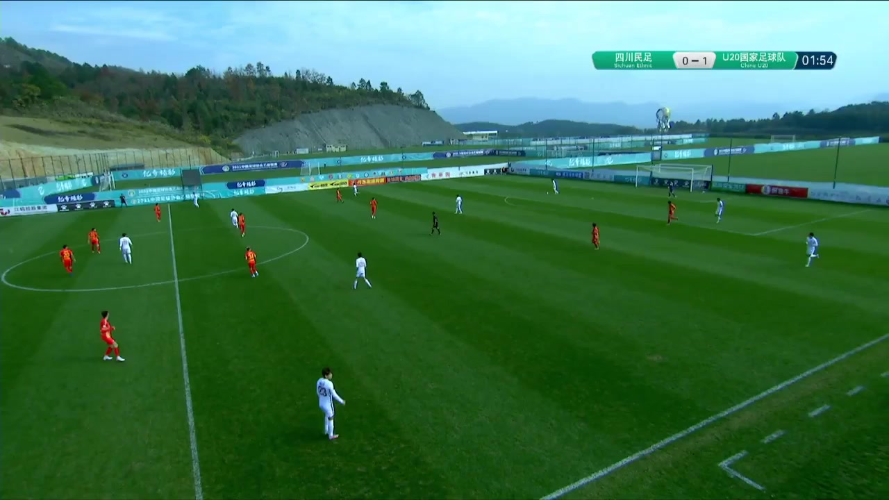 CHA D2 Sichuan Minzu Vs China U20 Li Jiaheng Goal in 1 min, Score 0:1