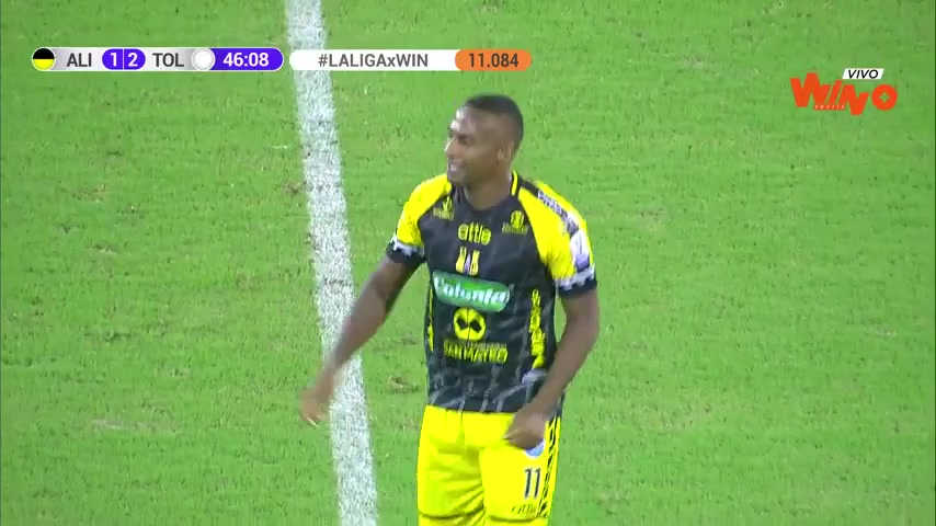 COL D1 Alianza Petrolera Vs Deportes Tolima 47 phút Bayron GarcesVào, ghi bàn 1:2