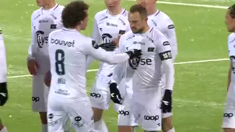 NOR D1 Kristiansund BK Vs Viking Sondre Bjorshol Goal in 88 min, Score 2:2