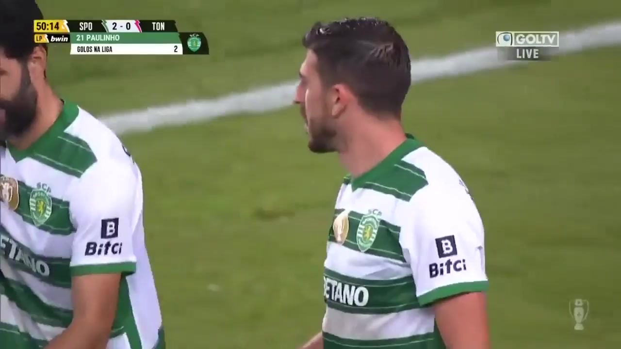 23 Sporting CP Vs CD Tondela 50 skor gol Joao Paulo Dias Fernandes, skor 2:0