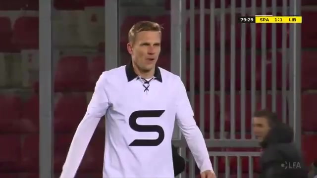 CZE D1 Sparta Praha Vs Slovan Liberec 80 phút Matej PulkrabVào, ghi bàn 2:1