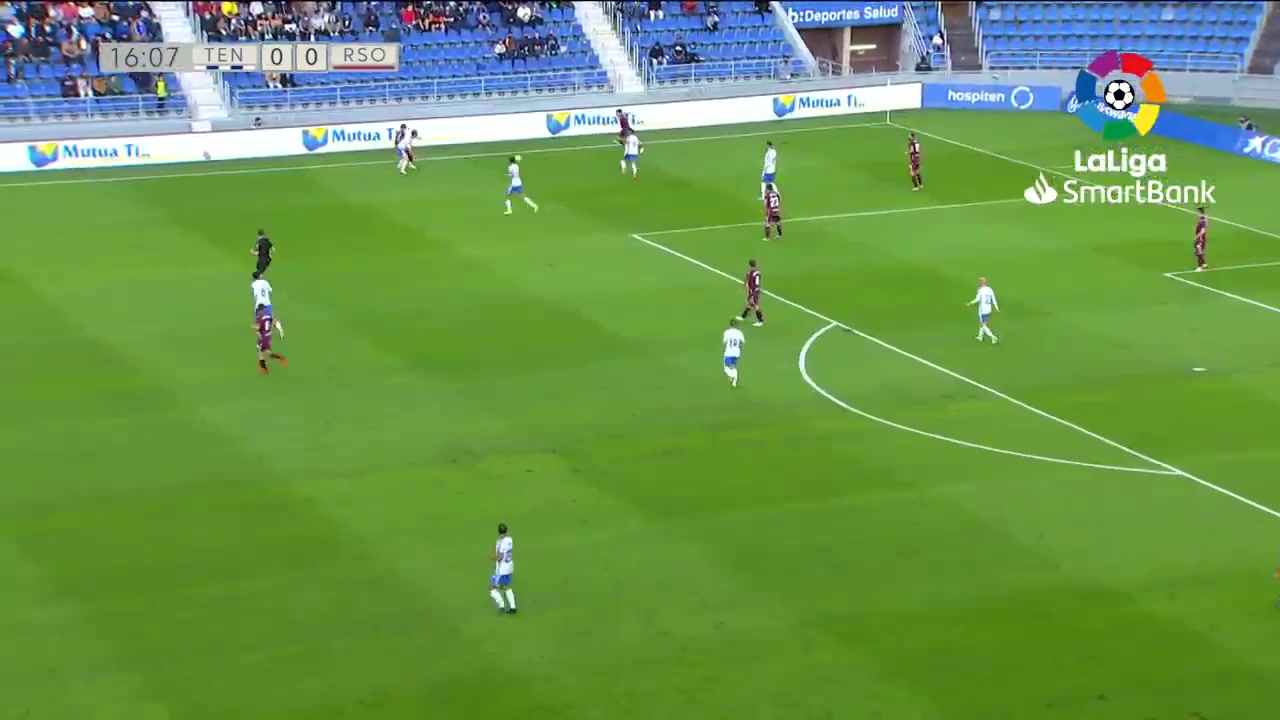 SPA D2 Tenerife Vs Real Sociedad B 16 ทำประตู Enrique Gallego Puigsech ประตู, ทำคะแนน 1:0