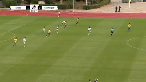 Por U23 Estoril U23 Vs Sporting Lisbon Sad U23 Tavares Goal in 59 min, Score 2:0