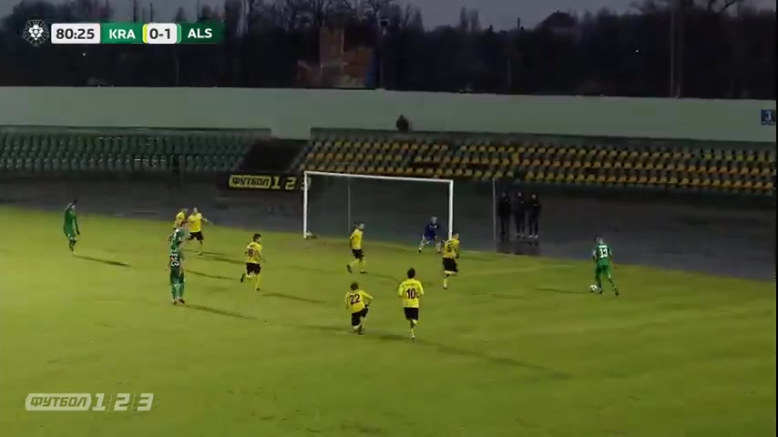 UKR D2 FK Avanhard Kramatorsk Vs Alians Lypova Dolyna Agapov Goal in 81 min, Score 0:2