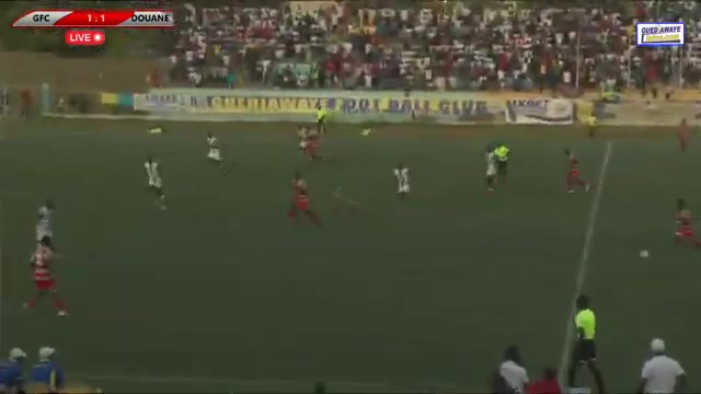 SEN D1 Guediawaye Vs AS Douanes Dakar 92 phút Vào, ghi bàn 1:2