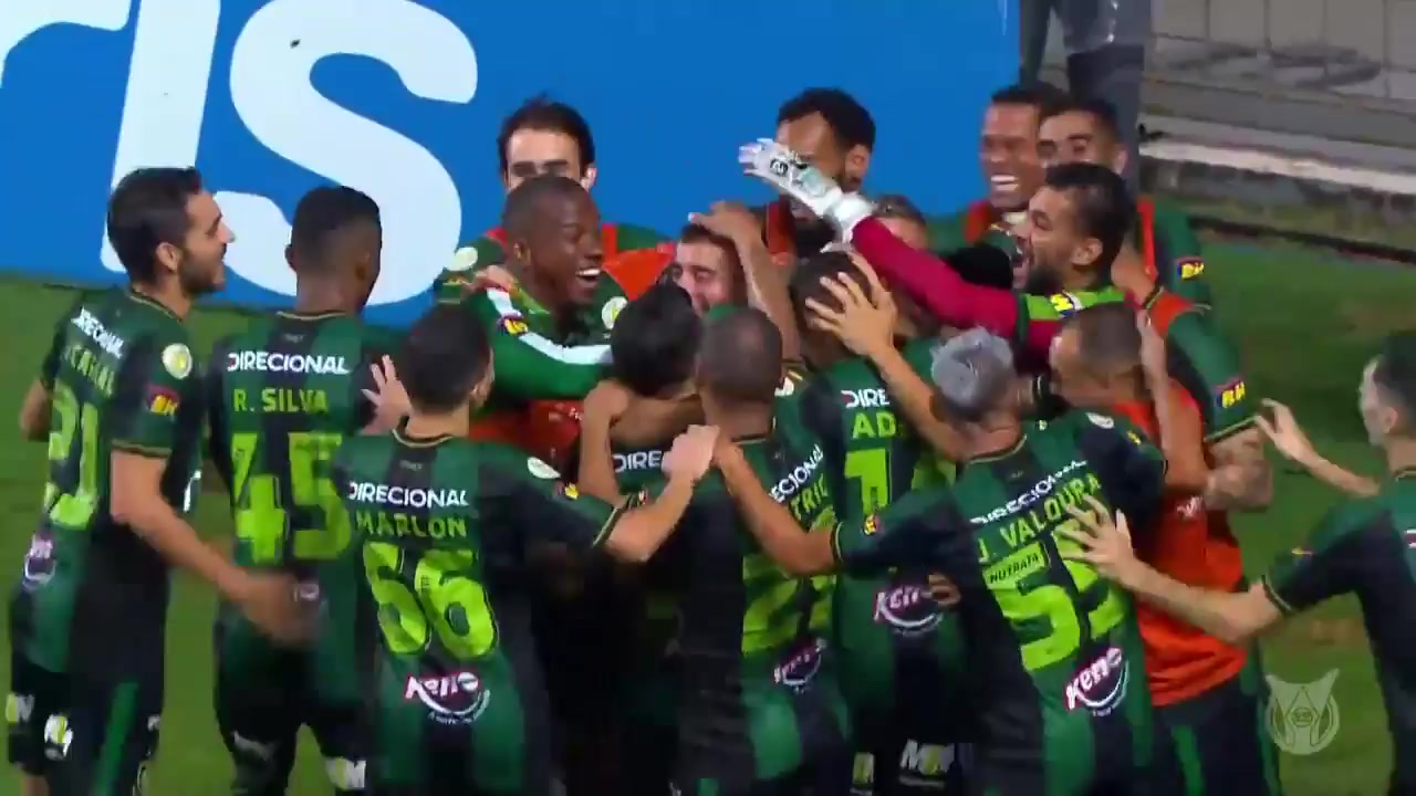 BRA D1 America MG Vs Chapecoense SC 70 phút Ademir SantosVào, ghi bàn 3:0