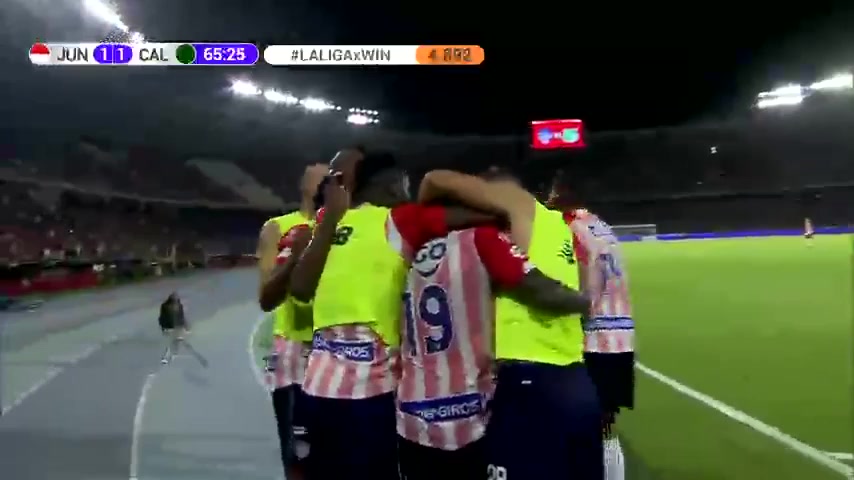 COL D1 Atletico Junior Barranquilla Vs Deportivo Cali 65 phút Carmelo Enrique Valencia ChaverraVào, ghi bàn 1:1