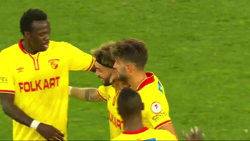 TUR Cup Goztepe Vs Kahta 02 Spor Kahraman Demirtapa Goal in 41 min, Score 2:0