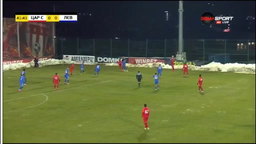 BUL D1 Tsarsko Selo Vs Levski Sofia Bilal Bari Goal in 42 min, Score 0:1