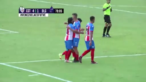 VEN D1 Estudiantes Merida FC Vs Deportivo La Guaira Gomez Goal in 80 min, Score 4:1