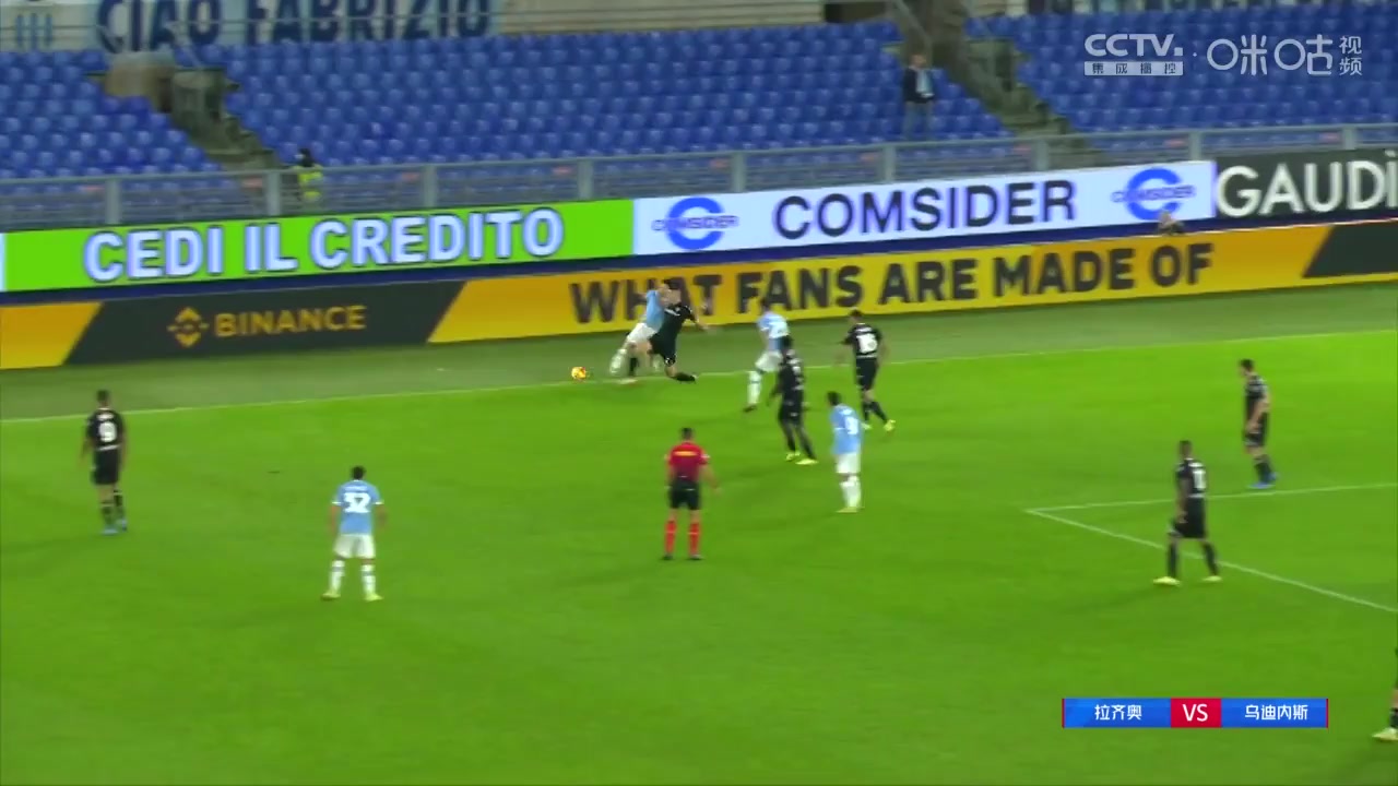 Serie A Lazio Vs Udinese 43 ทำประตู Nahuel Molina ประตู, ทำคะแนน 1:3