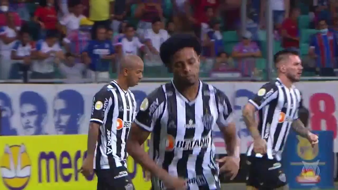 BRA D1 Bahia Vs Atletico Mineiro 73 phút Vào, ghi bàn 2:2