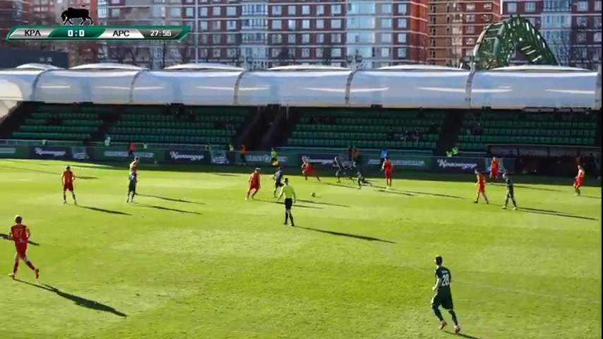 RUS YthC FK Krasnodar Youth Vs Arsenal Tula Youth  Goal in 28 min, Score 1:0