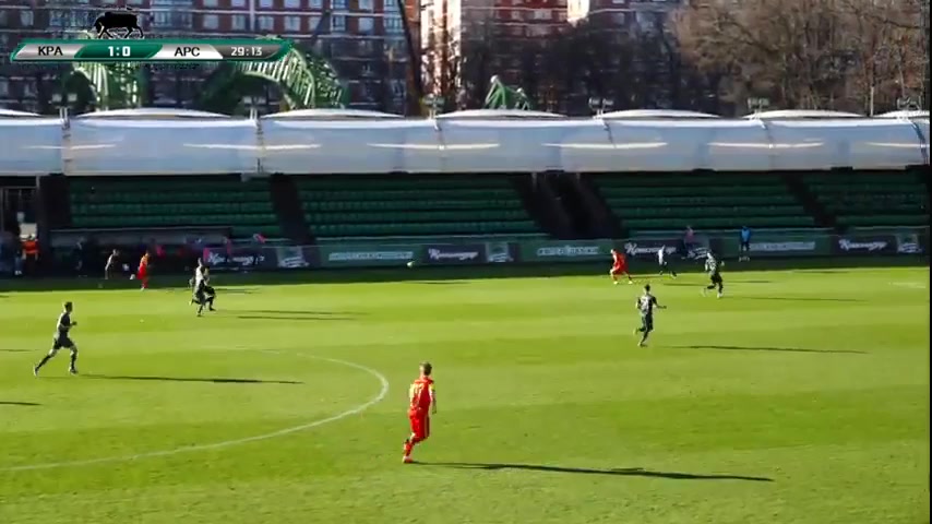 RUS YthC FK Krasnodar Youth Vs Arsenal Tula Youth Popov Goal in 29 min, Score 2:0