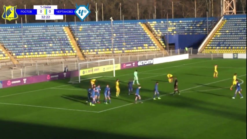 RUS YthC FK Rostov Youth Vs Chertanovo Moscow Youth 32 phút Vào, ghi bàn 0:1