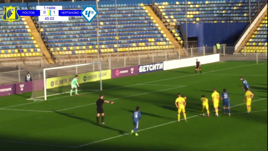 RUS YthC FK Rostov Youth Vs Chertanovo Moscow Youth 45 phút Vào, ghi bàn 0:2