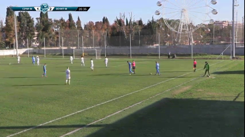 RUS YthC PFC Sochi Youth Vs Zenit St.Petersburg Youth 26 phút Vào, ghi bàn 2:2