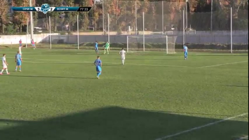 RUS YthC PFC Sochi Youth Vs Zenit St.Petersburg Youth 78 phút Vào, ghi bàn 4:2