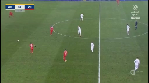 POL Cup Widzew lodz Vs Wisla Krakow Dominik Kun Goal in 28 min, Score 1:0