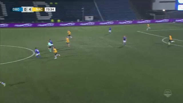 HOL D2 Den Bosch Vs NAC Breda Pjotr Kestens Goal in 74 min, Score 0:5