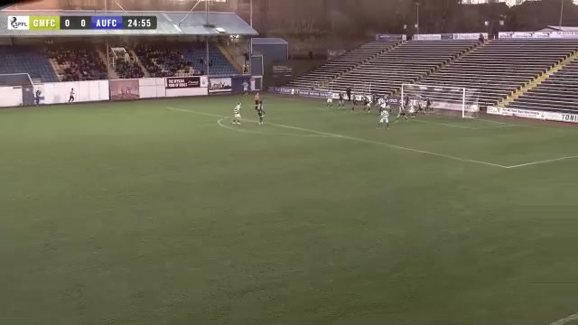 SCO CH Greenock Morton Vs Ayr United Gozie Ugwu Goal in 26 min, Score 1:0