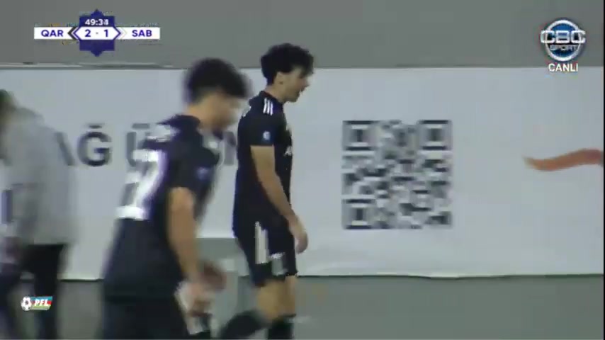 613 Qarabag Vs Sabah FK Baku 50 skor gol , skor 3:1