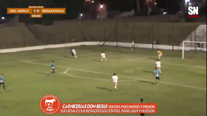 ACT  M Argentino de Merlo Vs Berazategui 52 phút Vào, ghi bàn 1:0