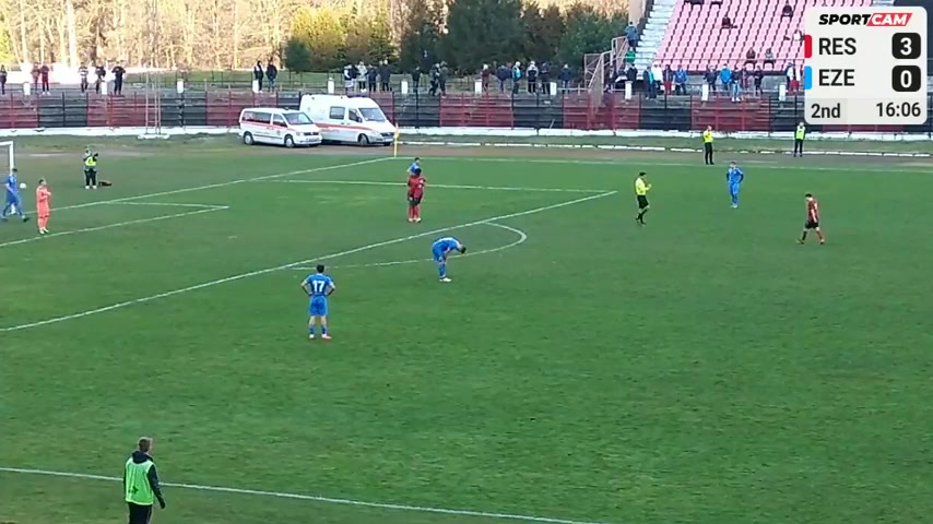 Liga III Scolar Resita Vs Progresul Ezeris  Goal in 62 min, Score 4:0