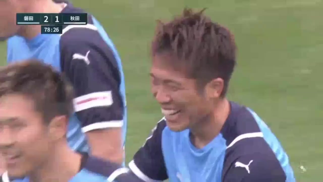 JPN D2 Jubilo Iwata Vs Blaublitz Akita Naoki Kanuma Goal in 78 min, Score 2:1