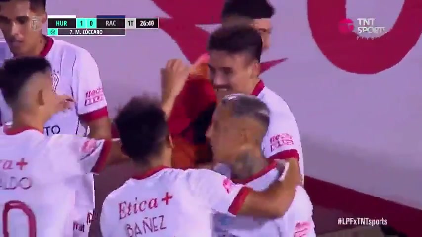 ARG D1 CA Huracan Vs Racing Club 26 phút Matías CóccaroVào, ghi bàn 1:0