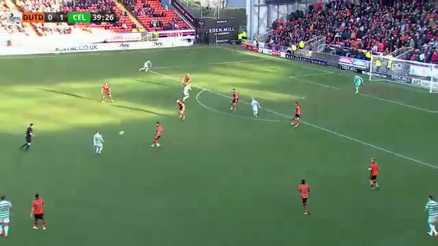 29 Dundee United Vs Celtic FC 39 skor gol David Turnbull, skor 0:2