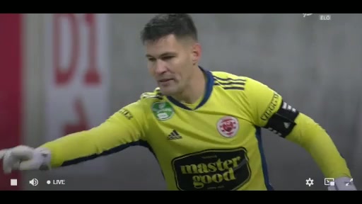 HUN D1 Varda SE Vs Fehervar Videoton Nemanja Nikolic Goal in 27 min, Score 2:1