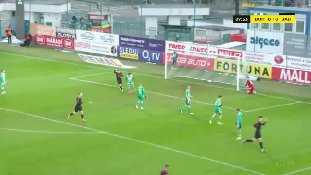 CZE D1 Bohemians 1905 Vs Baumit Jablonec 7 phút Tomas CvancaraVào, ghi bàn 0:1