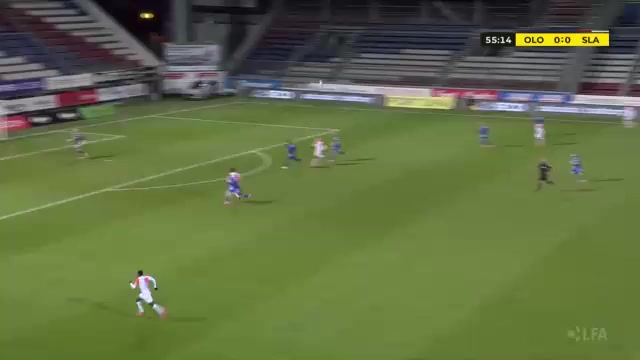 CZE D1 Sigma Olomouc Vs Slavia Praha 55 phút Jan KuchtaVào, ghi bàn 0:1