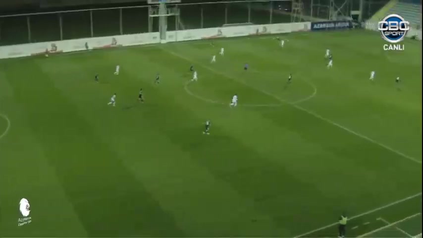 613 Qarabag Vs Sabah FK Baku 88 skor gol , skor 5:1