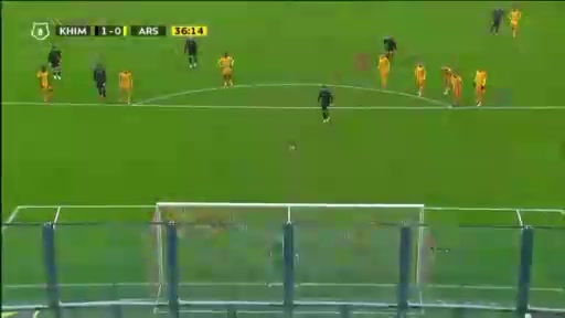 10 Khimki Vs Arsenal Tula 40 skor gol , skor 1:0