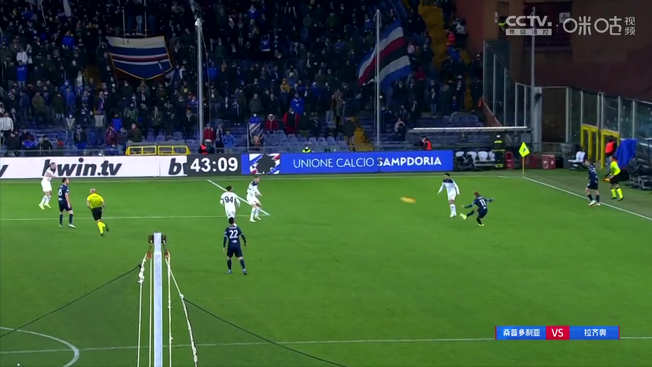 Serie A Sampdoria Vs Lazio 89 ทำประตู Manolo Gabbiadini ประตู, ทำคะแนน 1:3