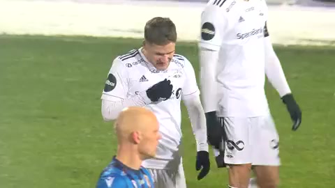 NOR D1 Stabaek Vs Rosenborg 57 ทำประตู Carlo Holse ประตู, ทำคะแนน 0:1