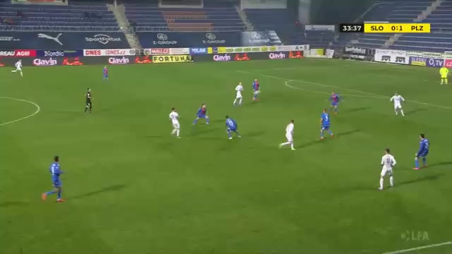 CZE D1 Synot Slovacko Vs FC Viktoria Plzen 33 phút Vào, ghi bàn 1:1