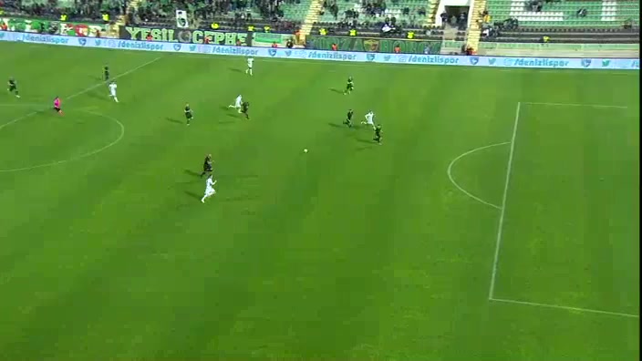 TUR D2 Denizlispor Vs Bursaspor Namiq Alasgarov Goal in 40 min, Score 0:2