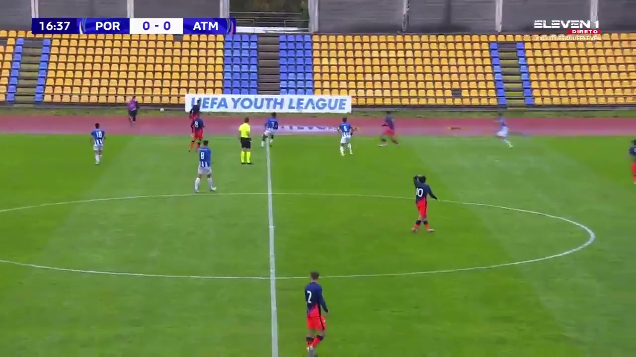 1327 FC Porto U19 Vs Atletico de Madrid U19 16 skor gol Ilias Kostis, skor 0:1