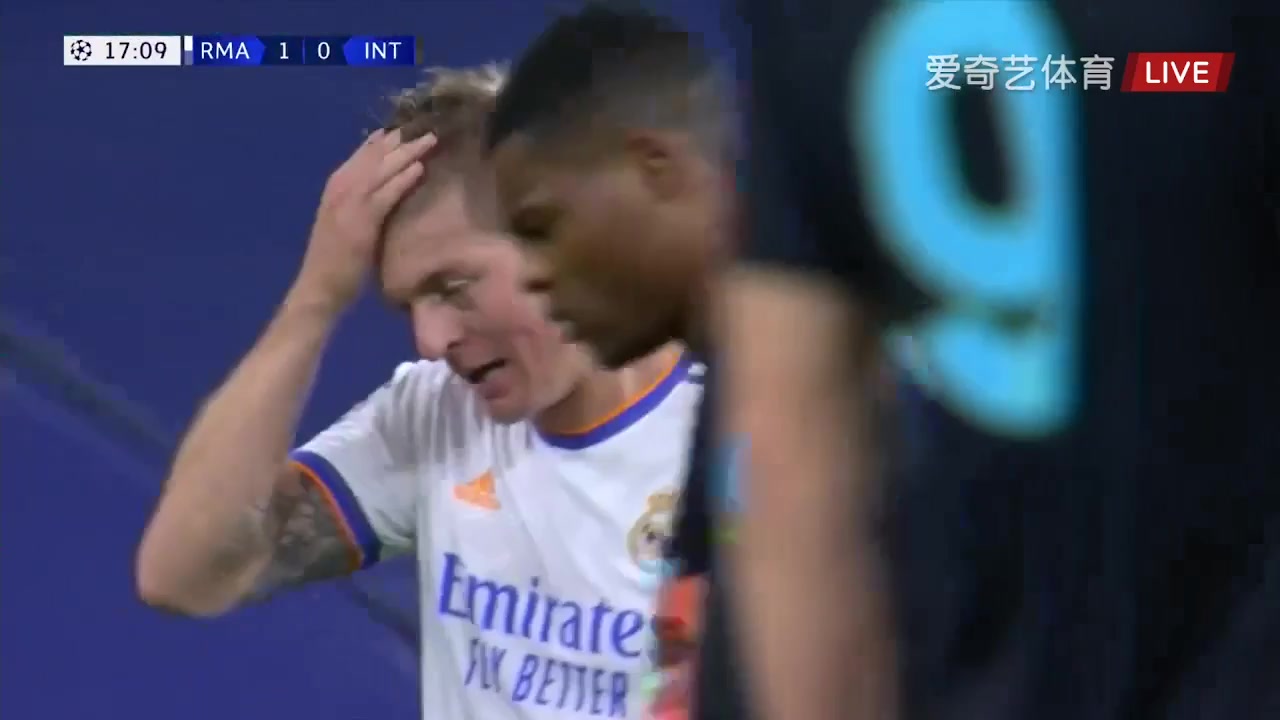 103 Real Madrid Vs Inter Milan 17 skor gol Toni Kroos, skor 1:0