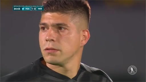  Plaza Colonia Vs CA Penarol  Goal in 33 min, Score 1:0