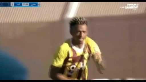 KSA D1 Al-Ameade Vs Ohod Medina Andria Goal in 37 min, Score 0:1