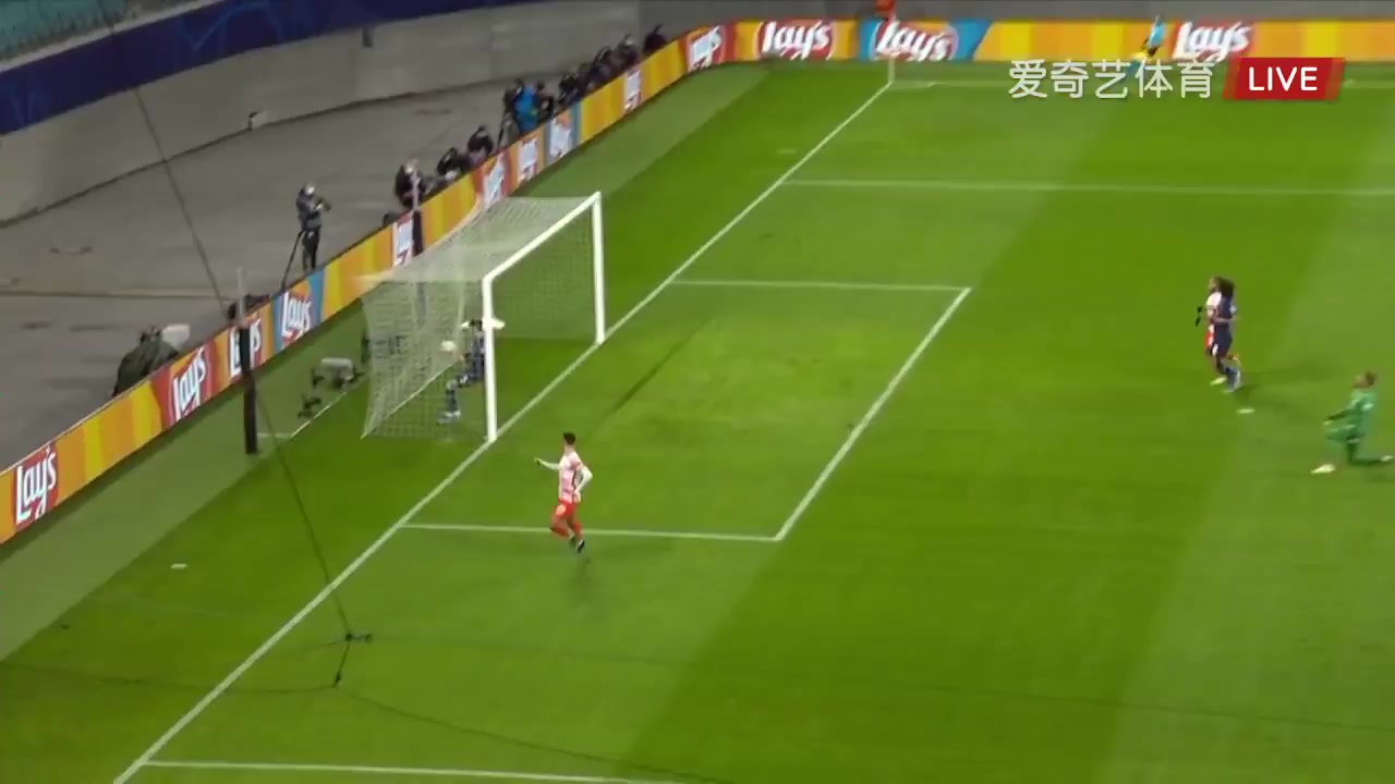 UEFA CL RB Leipzig Vs Manchester City Dominik Szoboszlai Goal in 23 min, Score 1:0