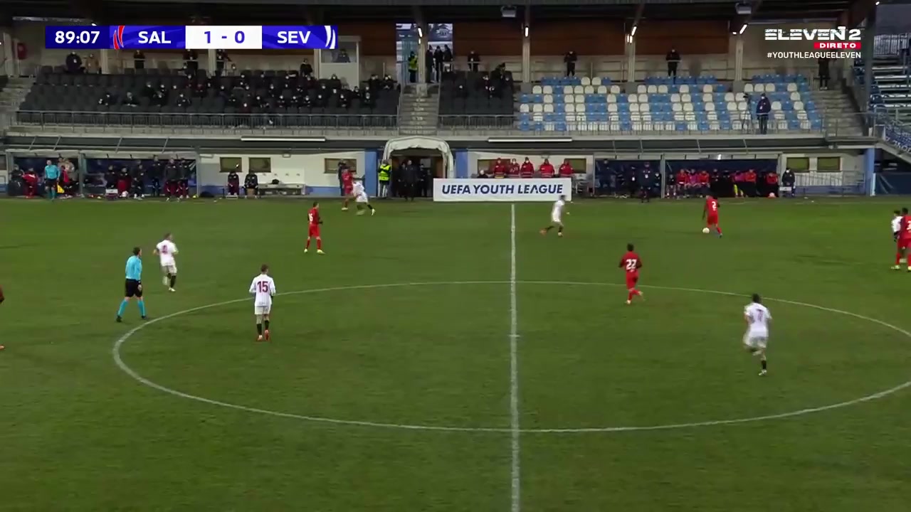 1327 Red Bull Salzburg U19 Vs Sevilla U19 90 skor gol Roko Simic, skor 2:0