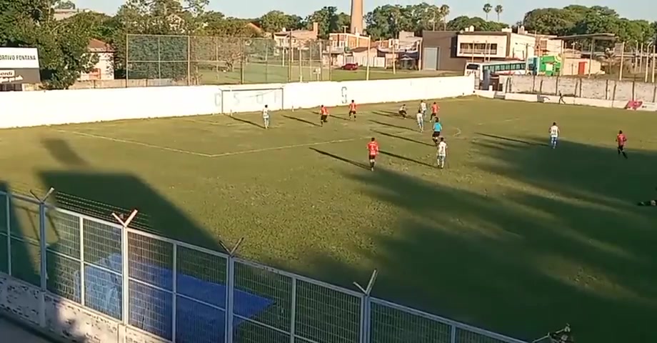 ARG TB CSD Fontana Vs Ferrocarril Belgrano Saenz Pena  Goal in 79 min, Score 2:1