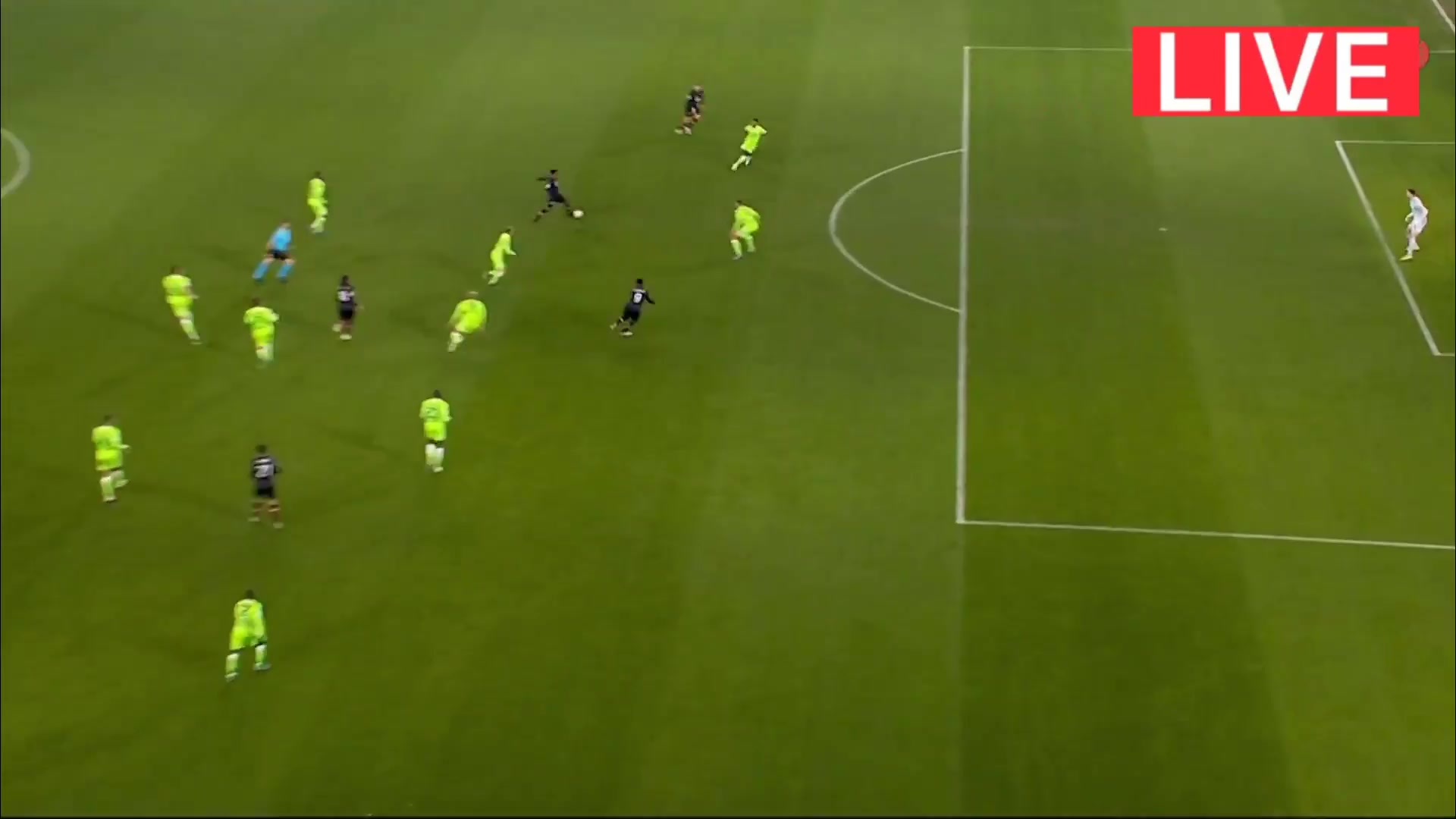 UEFA CL VfL Wolfsburg Vs Lille  Goal in 71 min, Score 0:2